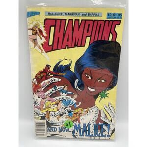 Champions #10 July 1988 Hero Comics